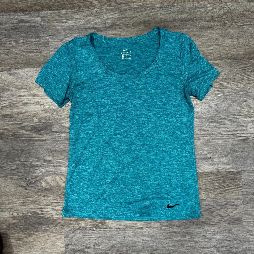 Nike Dri-FIT Women's Short Sleeve Tee Teal Small